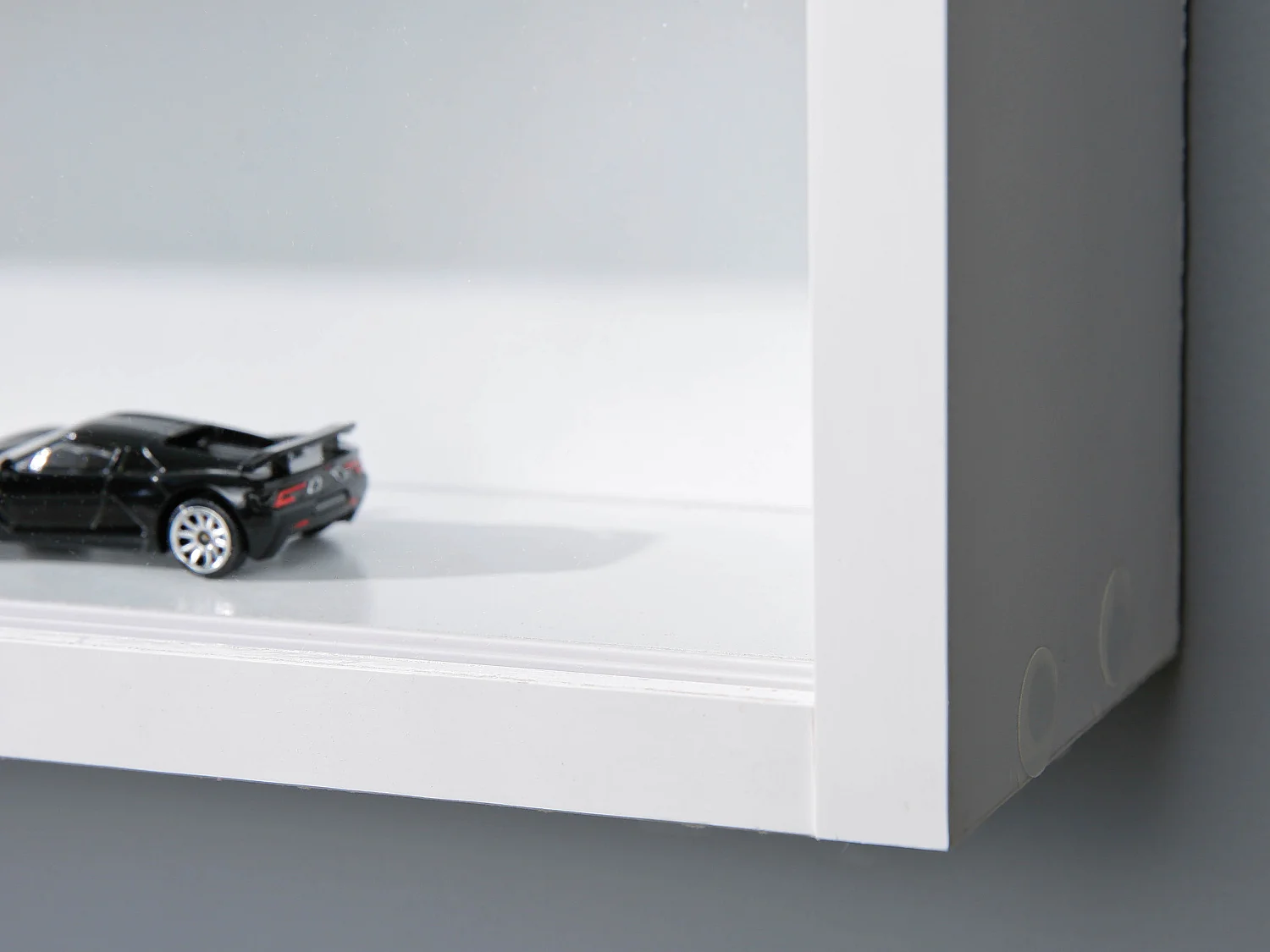 Comit Vitrine murale, 2 portes vitrées, blanc.