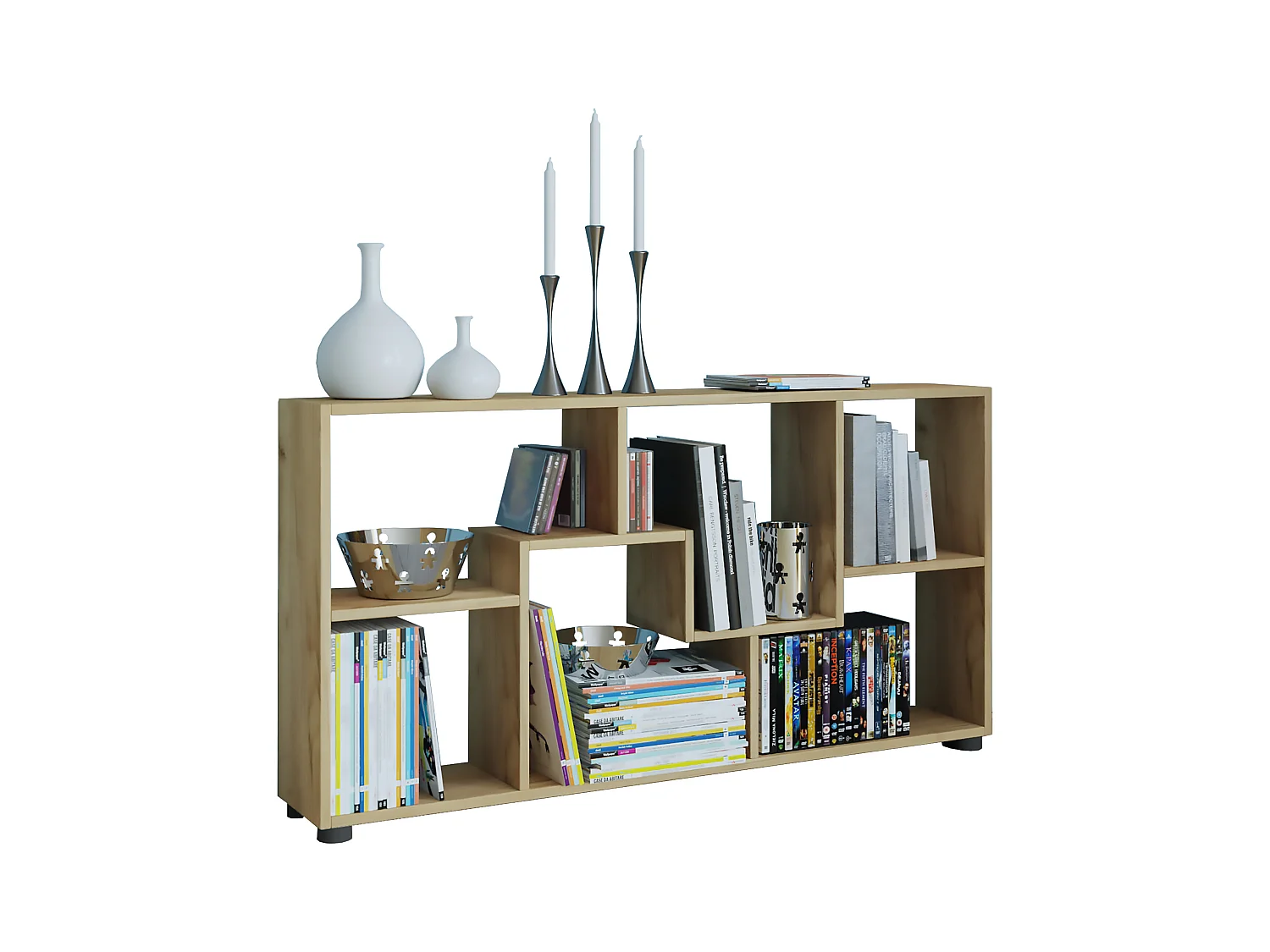 Holz Sideboard Regal Raumteiler Kommode Pintal