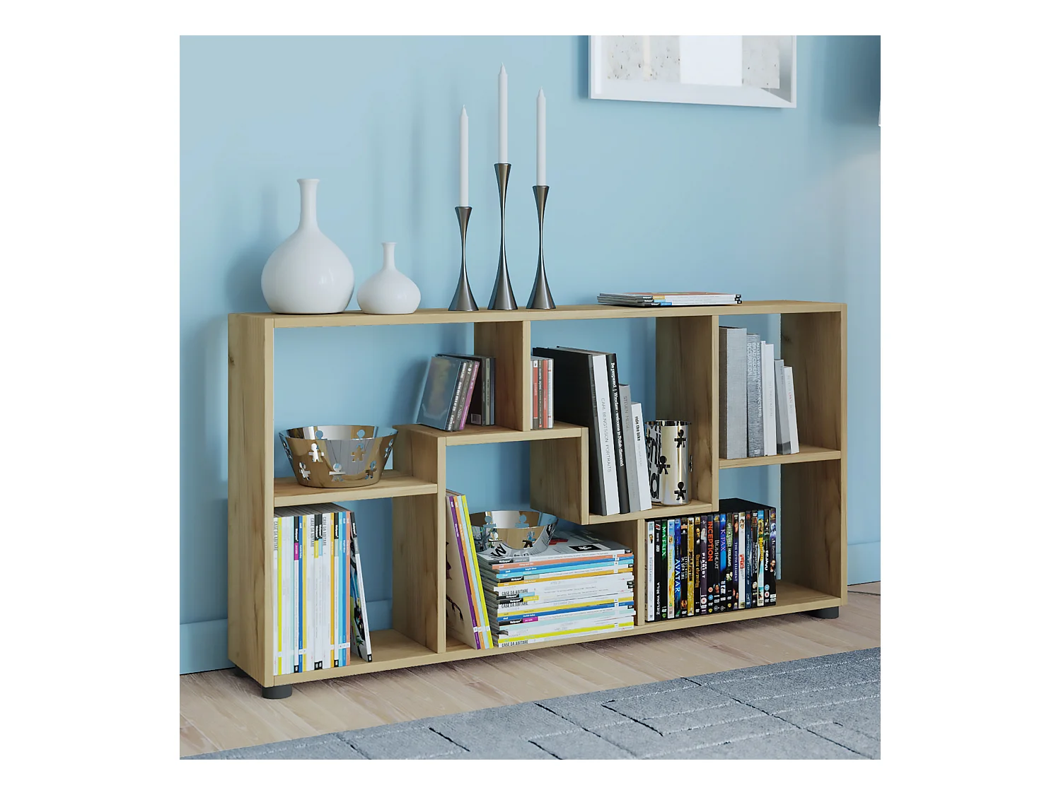 Bois Sideboard Étagère Séparation de pièce Pintal