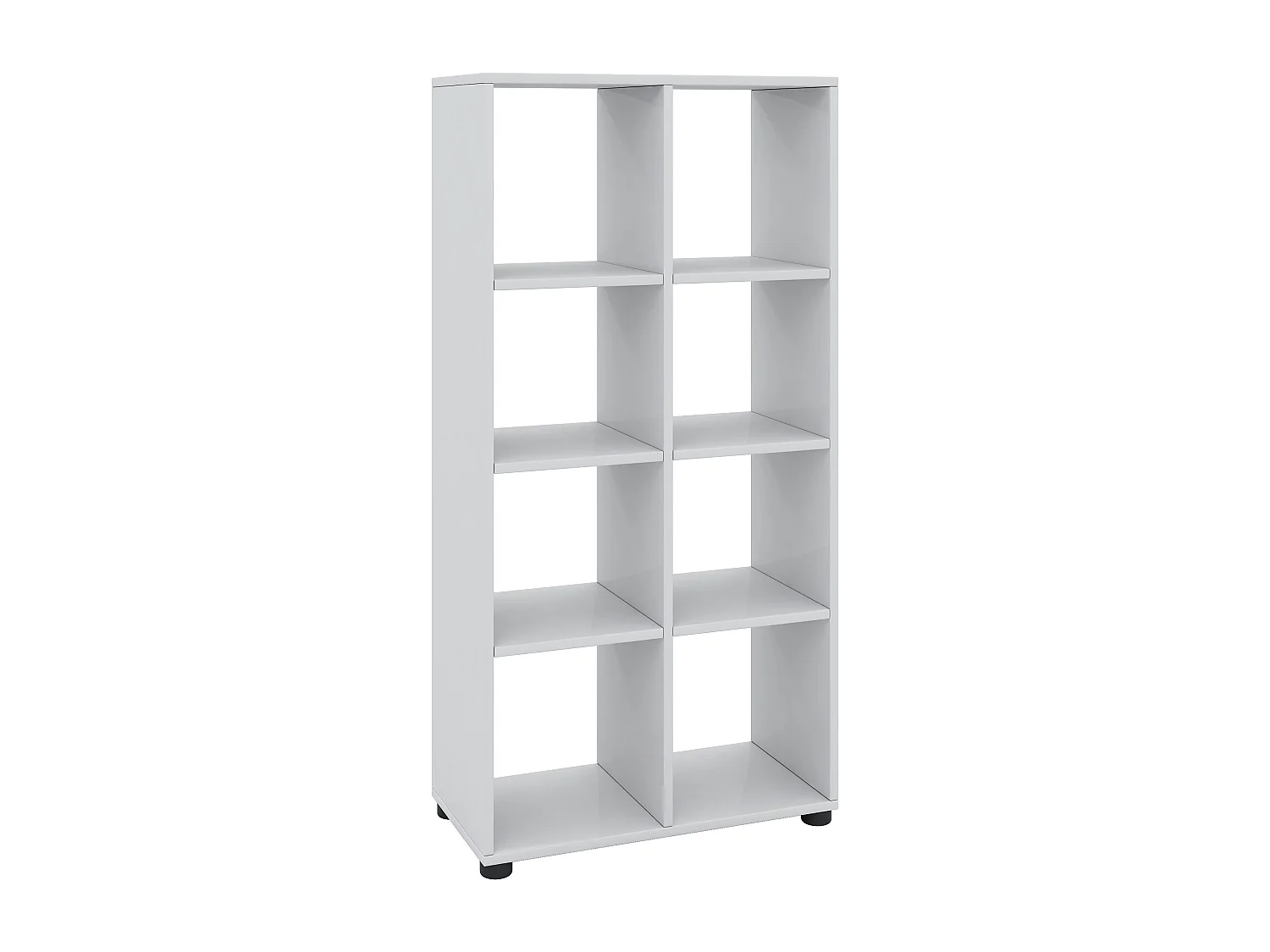 Półka z dzielonym pomieszczeniem Benas 2x4