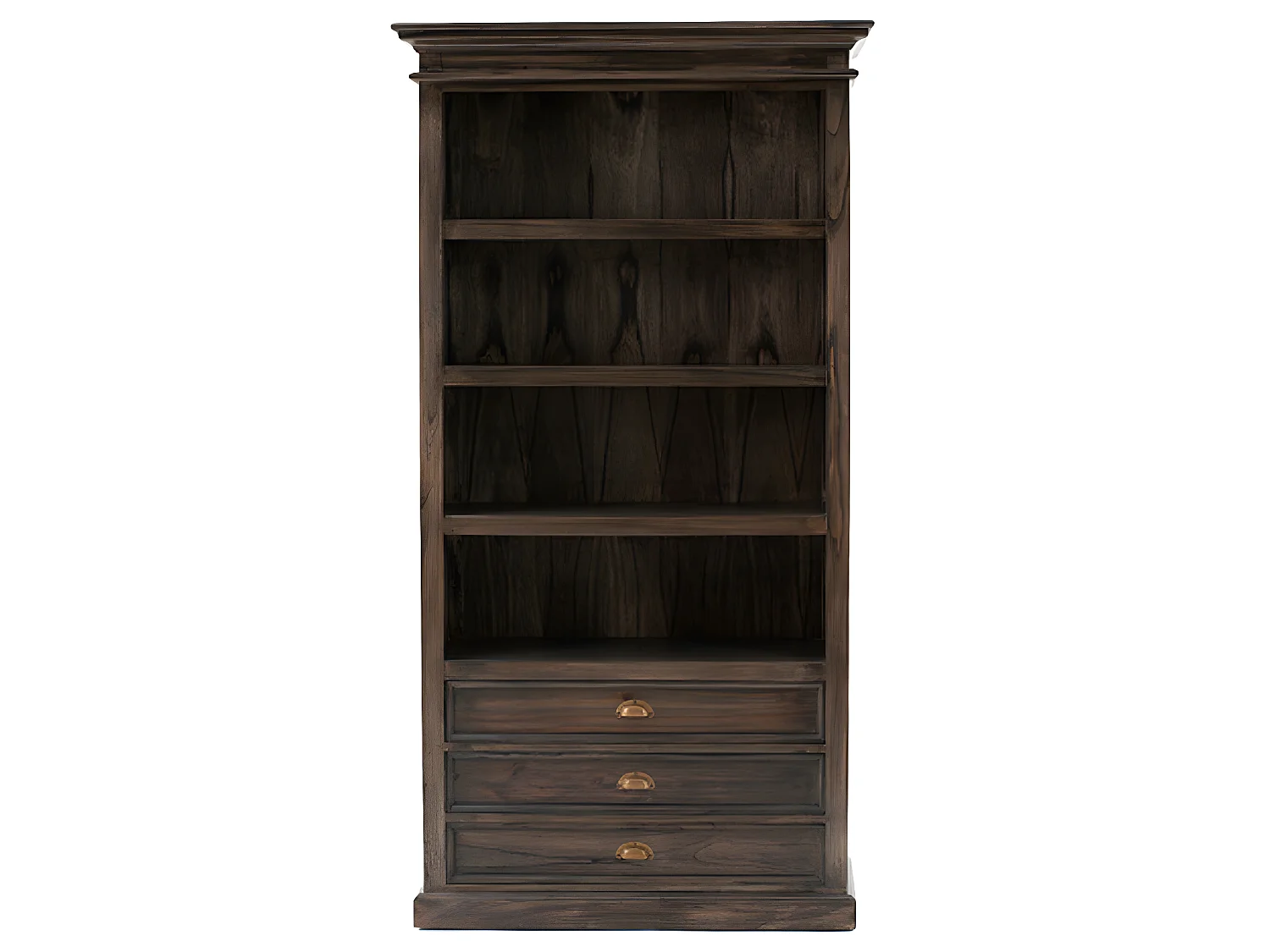 Halifax Mindi wandkast 3 lades zwarte wassing.