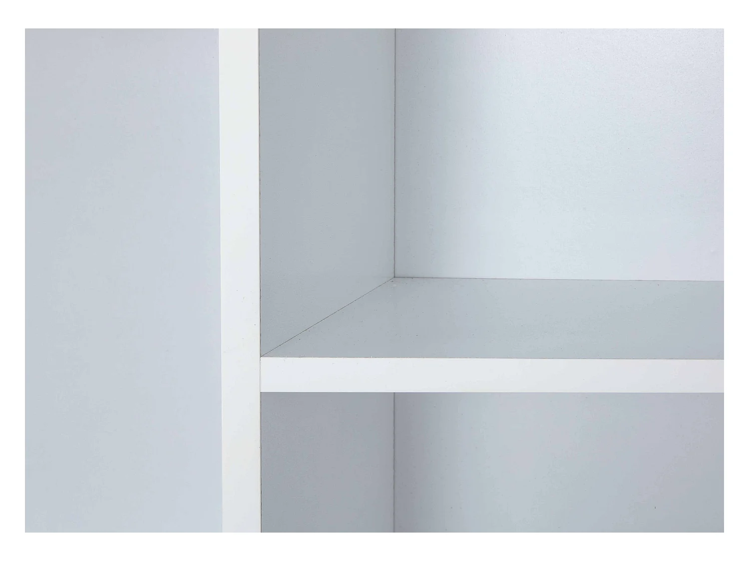 Quirs Étagère murale avec 9 espaces d'exposition, en noir et blanc.