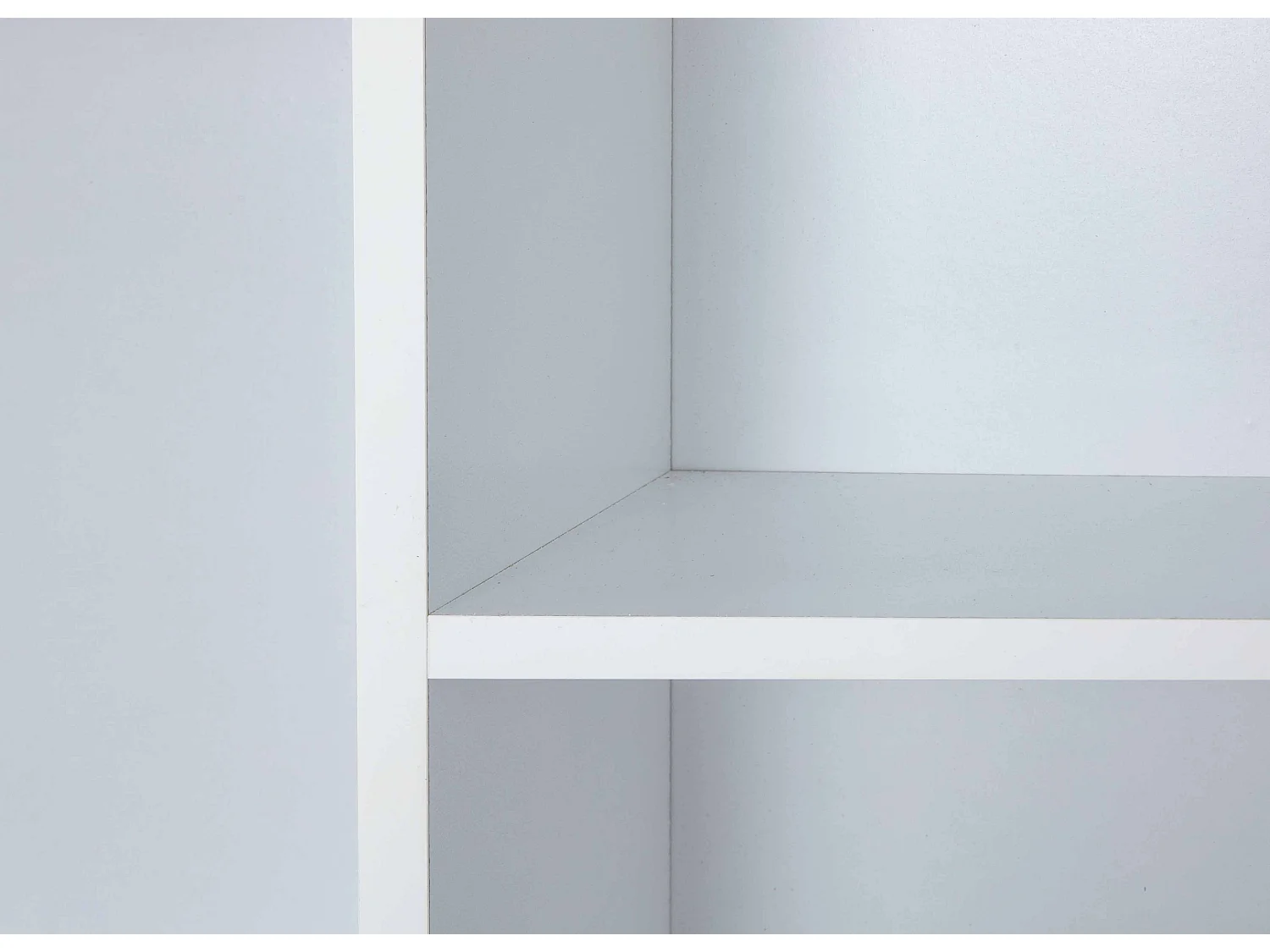 Quirs Étagère murale avec 9 espaces d'exposition, en noir et blanc.