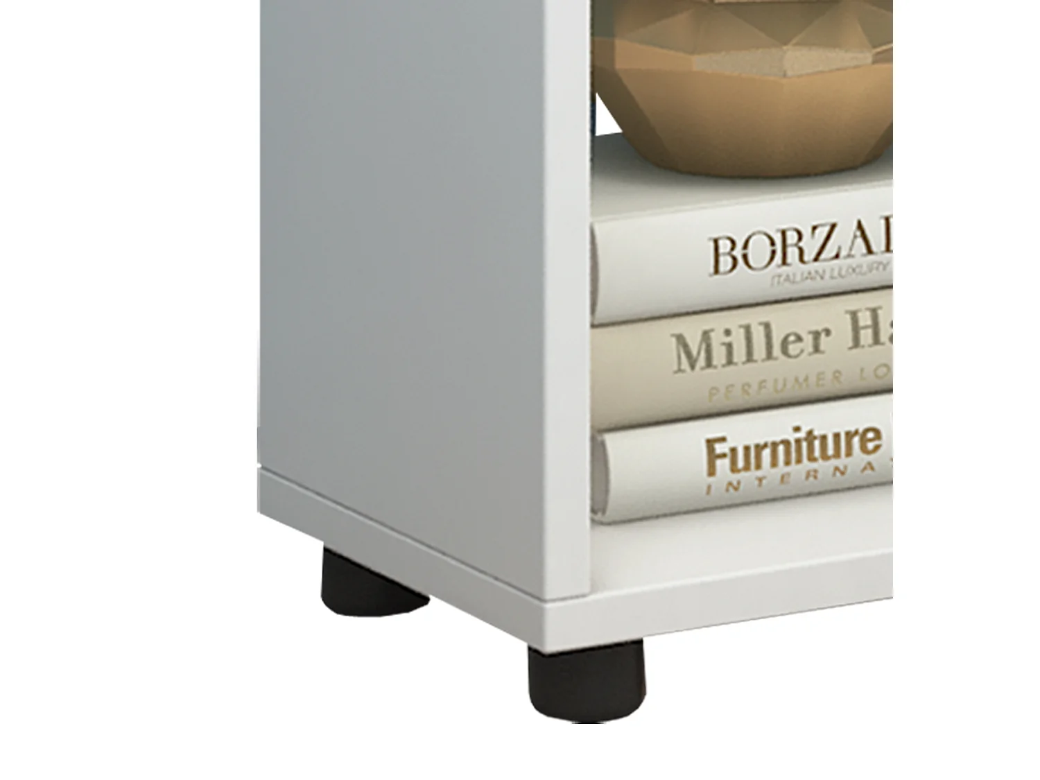 Wooden Shelf Room Divider Regał Blina