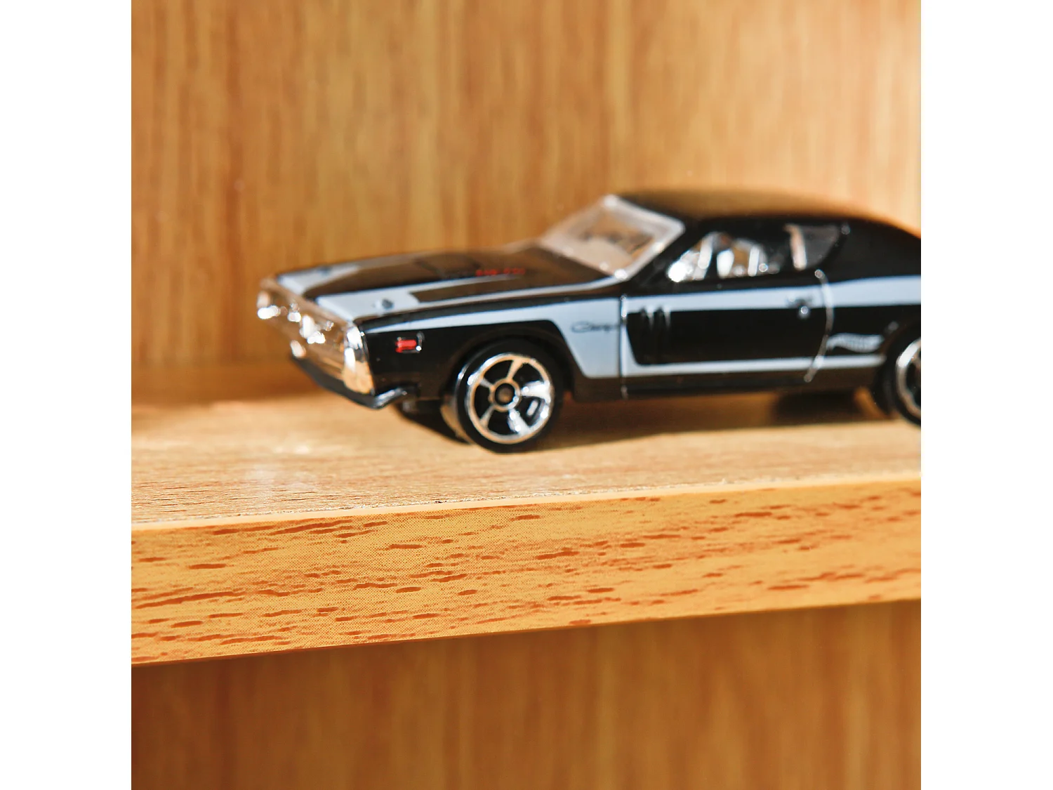 Comit Vitrine murale, 2 portes vitrées, imitation hêtre.