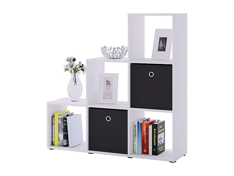 Stand Rack Nitas White H. 105 x W. 108 x D. 29 cm