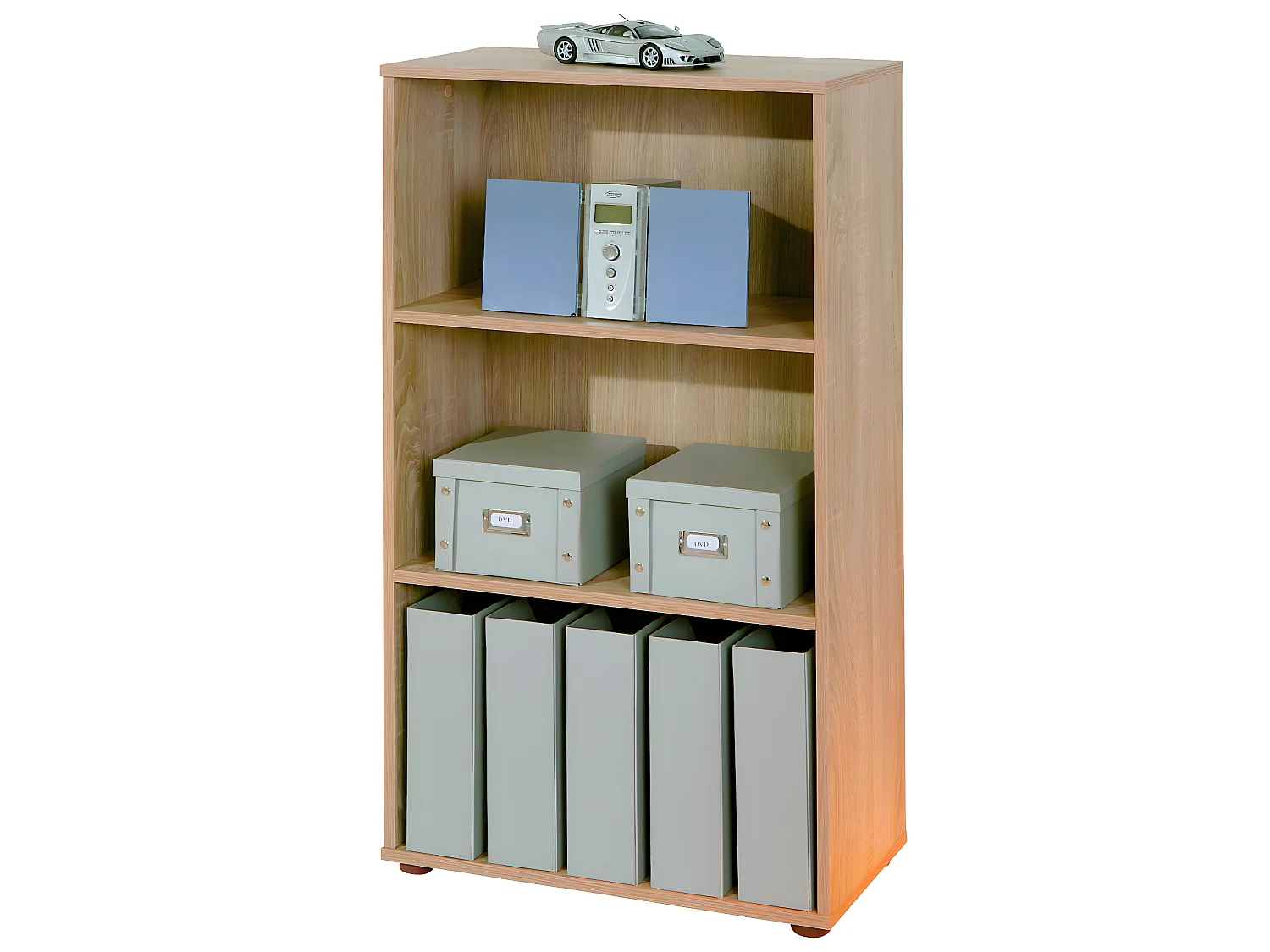 Parim wandkast 3 ruimtes Sonoma eiken decor.