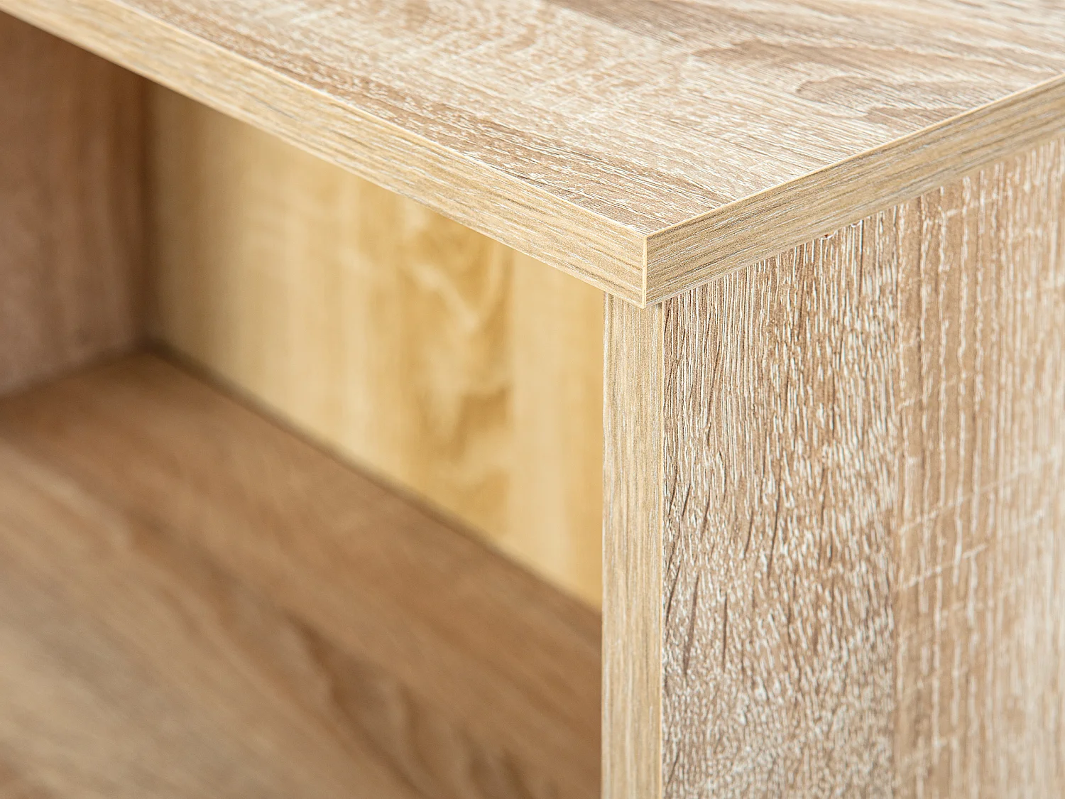 Parim Étagère 3 espaces de rangement, imitation chêne Sonoma.