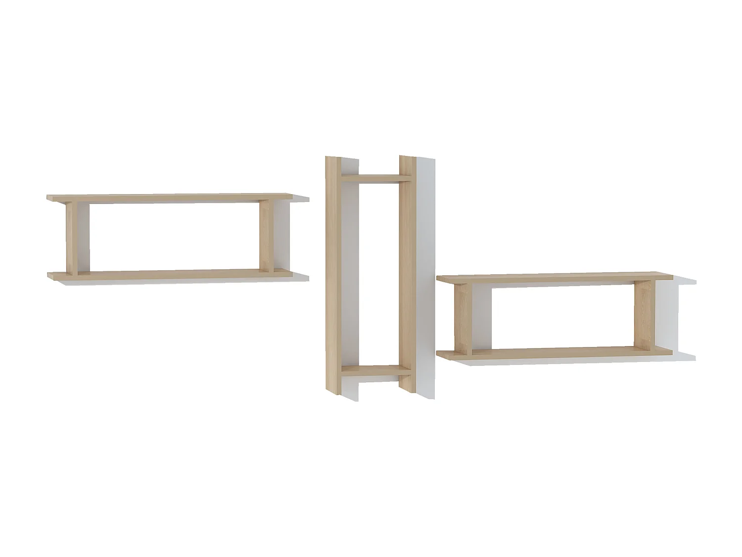 Półka ścienna Płyta ścienna Wisząca półka SirolaXL