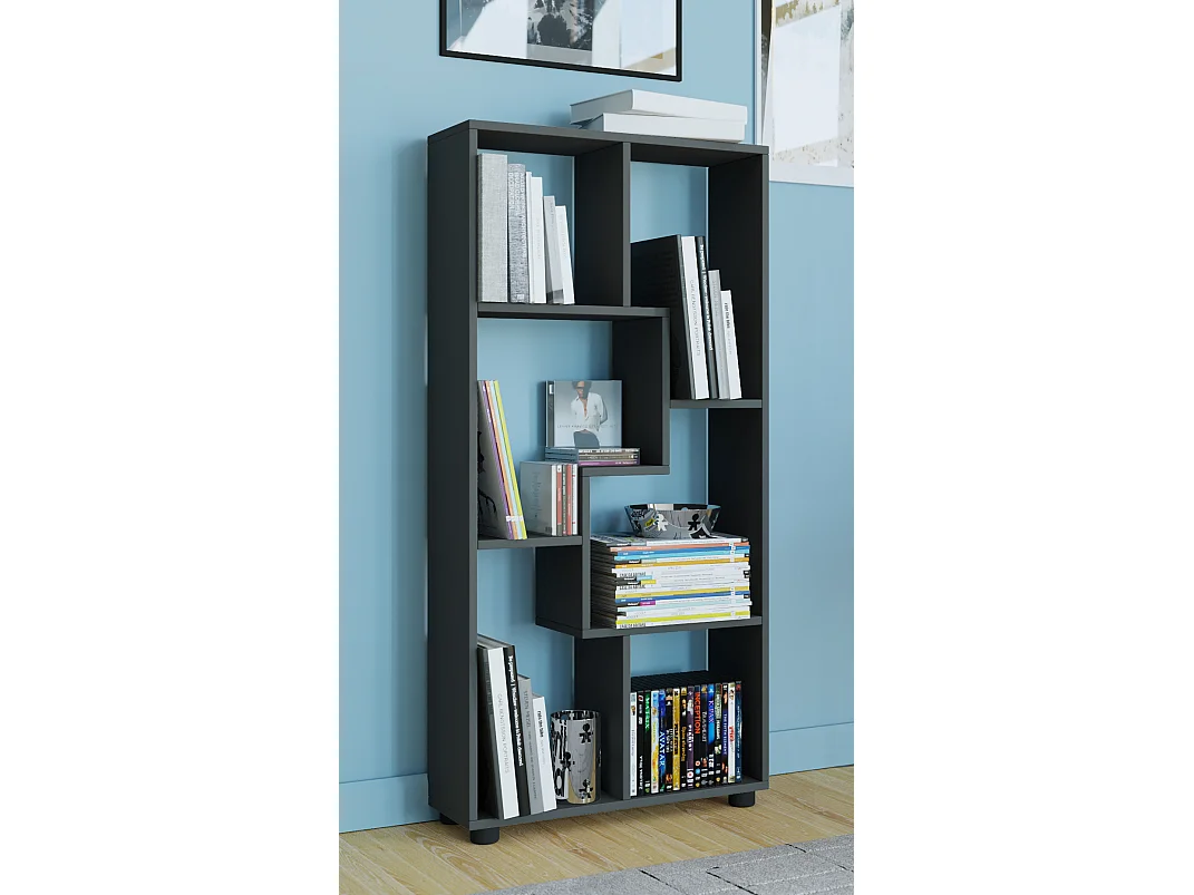 Stand Rack Blina Black H. 119 x W. 60 x D. 20 cm