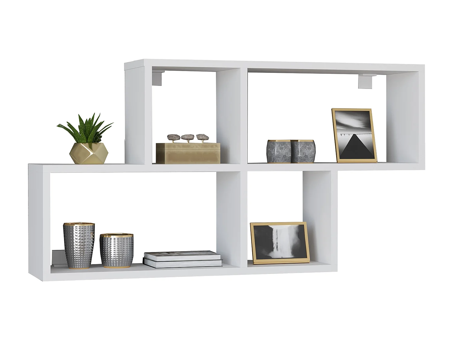 Półka ścienna Płyta ścienna Półka wisząca Lusas