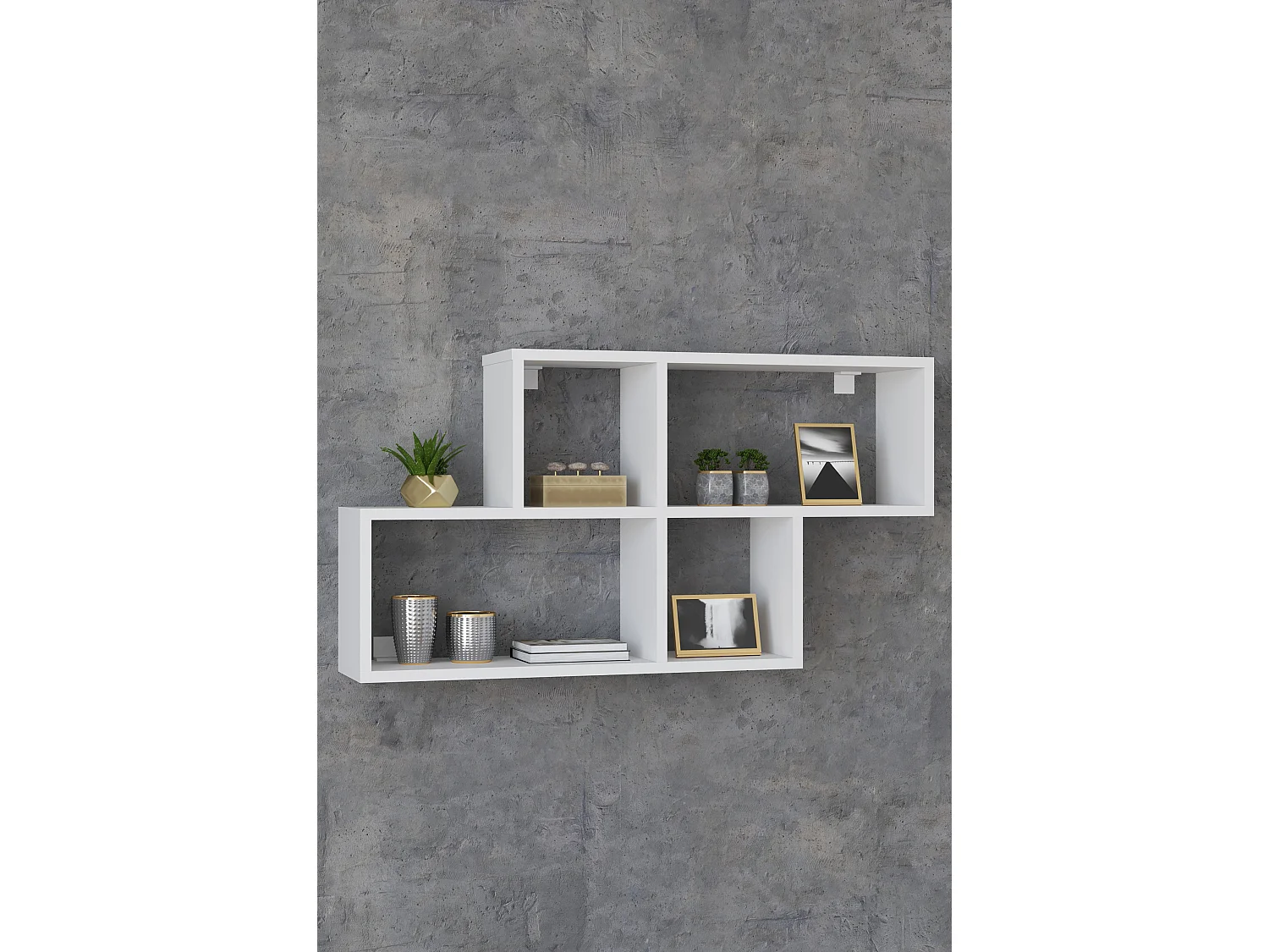 Półka ścienna Płyta ścienna Półka wisząca Lusas