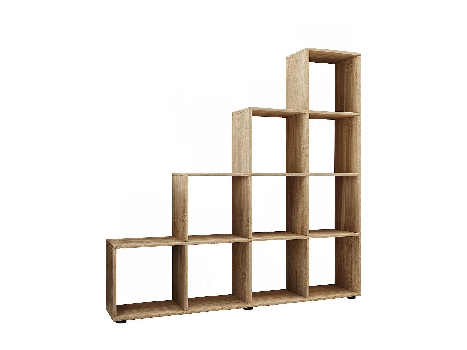 Stand Rack Napoli Sonoma oak (Sägerau) H. 139 x W. 143 x D. 29 cm