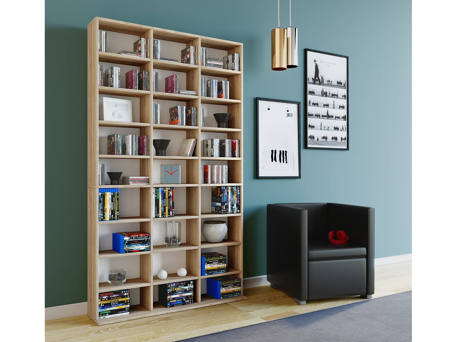 Półka na półkę Shelf Megosa XL