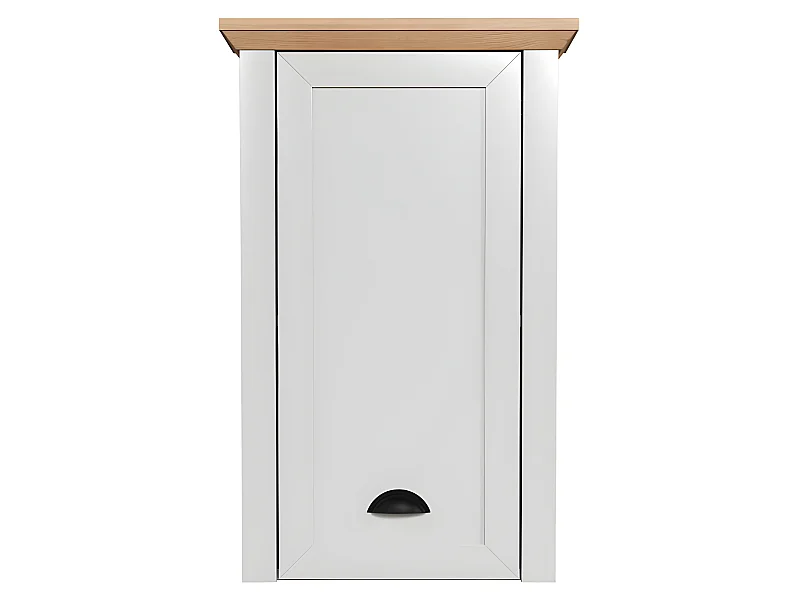 Landside armoire de salle de bain suspension murale, 1 porte, gris.