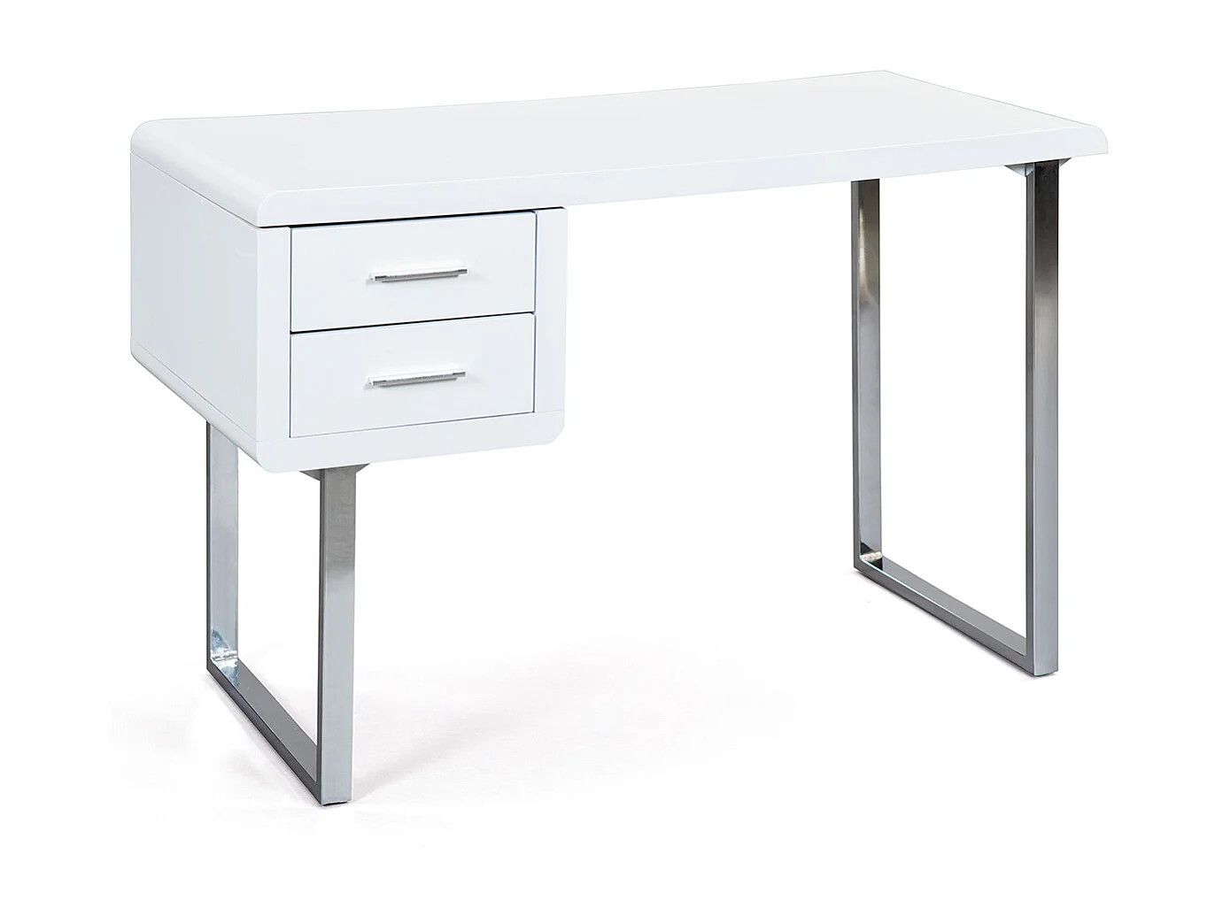 Clim bureau 2 lades wit hoogglans.