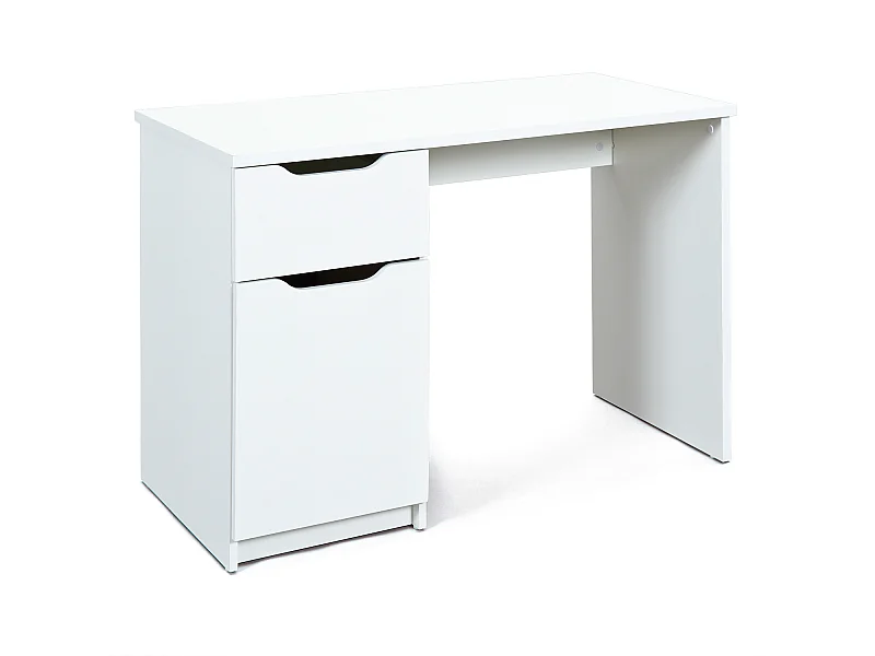 Wung Bureau 1 tiroir, 1 porte, blanc.
