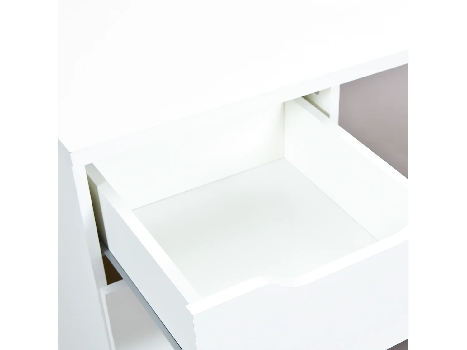 Wung bureau 1 lade, 1 deur wit.