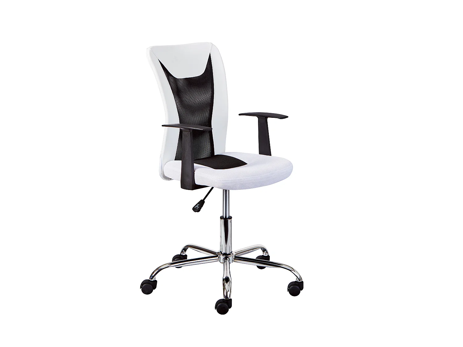 Dons Chaise de bureau, blanc, noir.