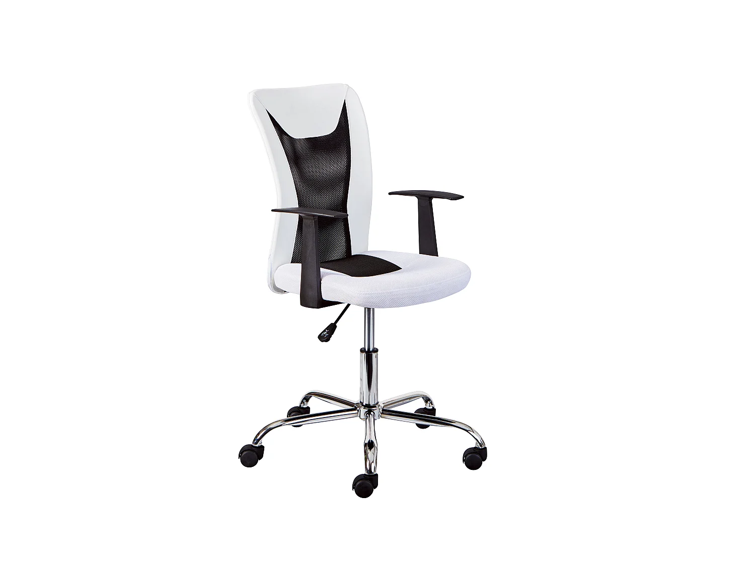Dons Chaise de bureau, blanc, noir.