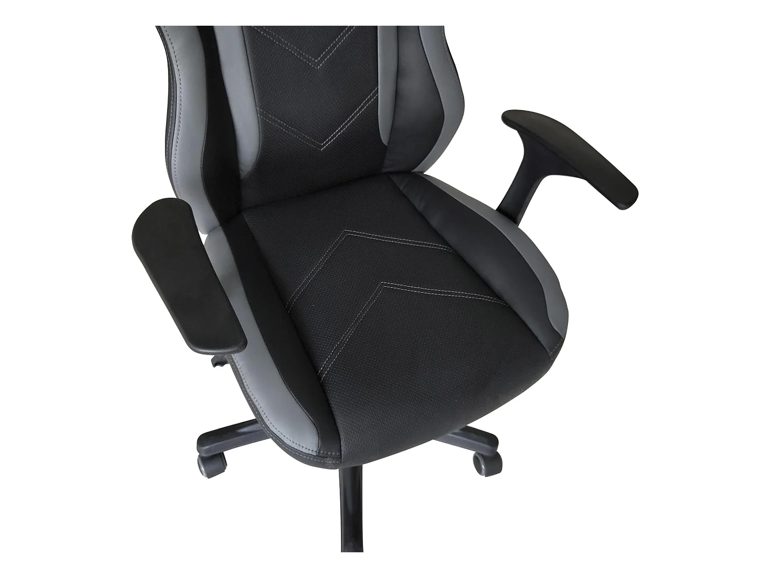 Myrthe Chaise de bureau, noir et gris.