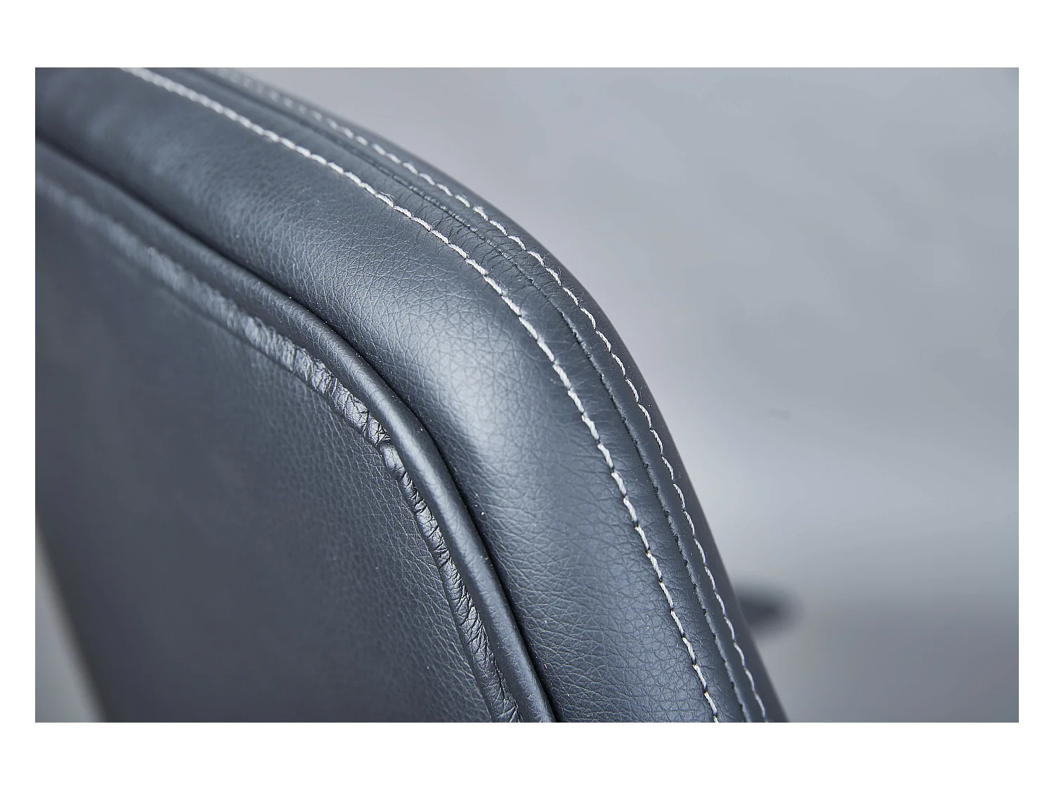 Myrthe Chaise de bureau, noir et gris.