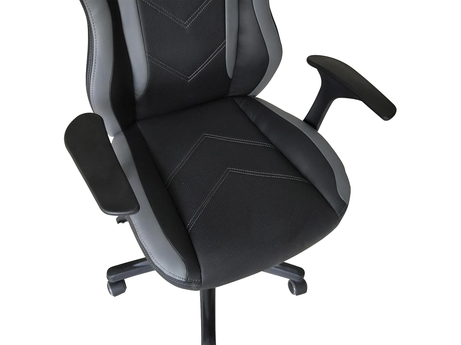 Myrthe Chaise de bureau, noir et gris.