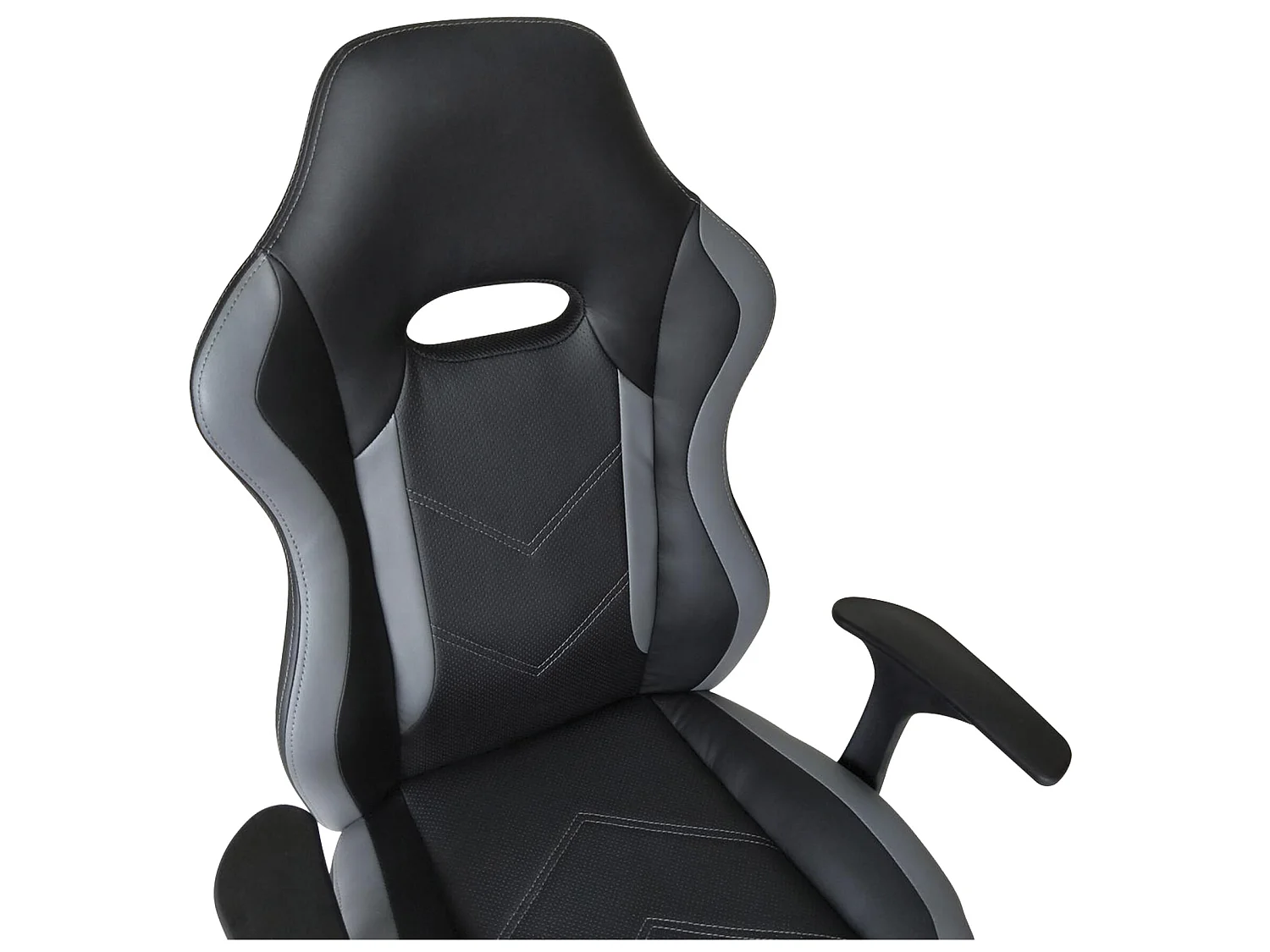 Myrthe Chaise de bureau, noir et gris.