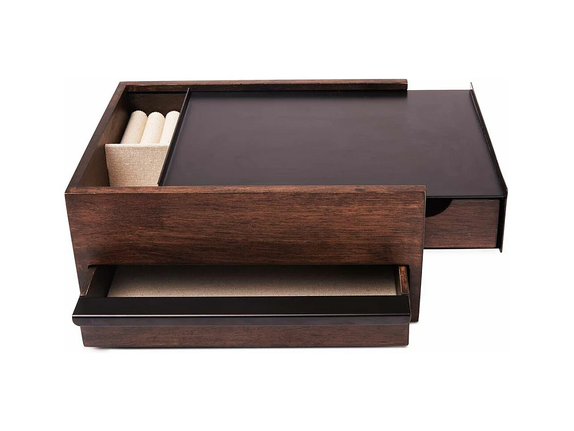 Boite à bijoux tiroir secret Stowit