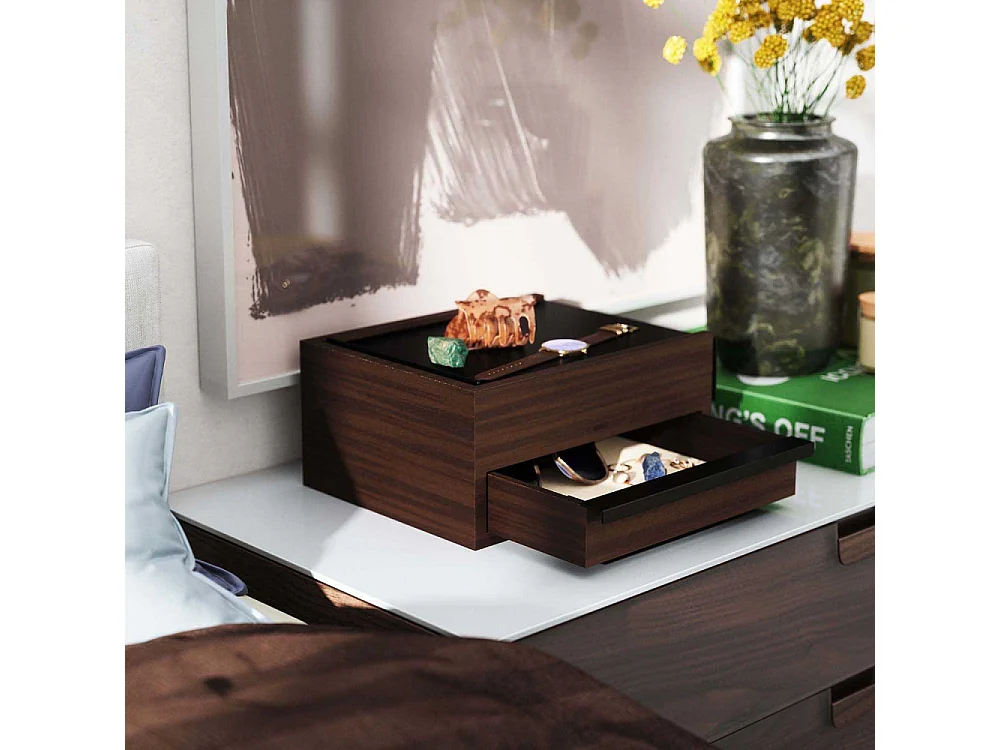 Boite à bijoux tiroir secret Stowit