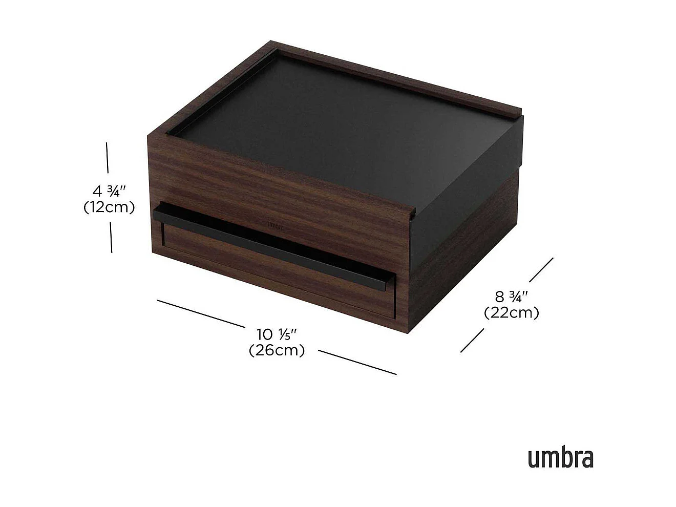 Boite à bijoux tiroir secret Stowit