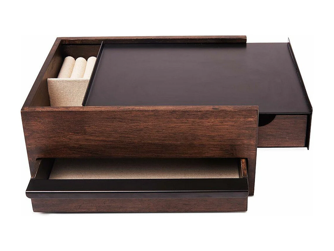 Boite à bijoux tiroir secret Stowit