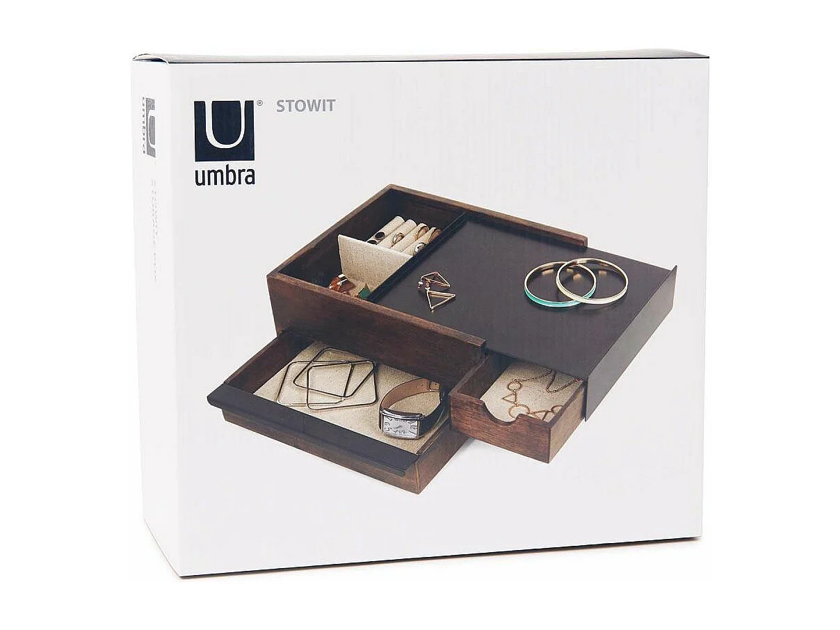 Boite à bijoux tiroir secret Stowit