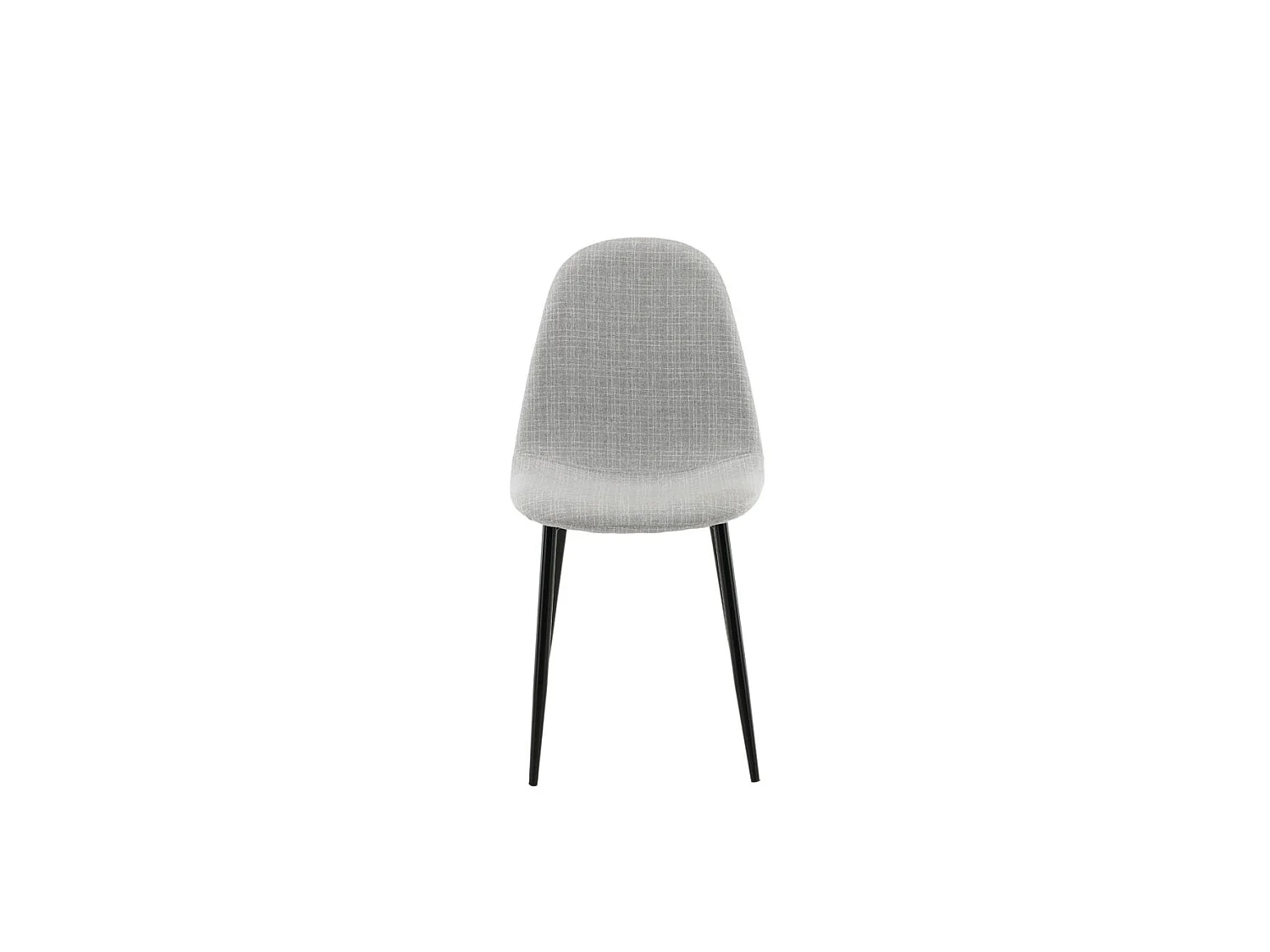 Polar Chaise de salle à manger, gris clair.