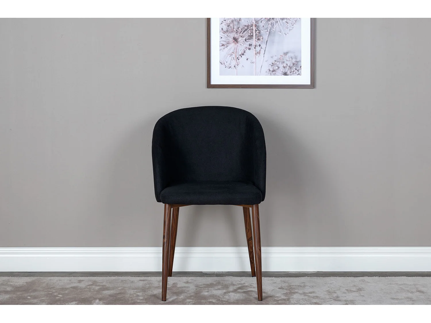 Arch Esszimmerstuhl schwarz.