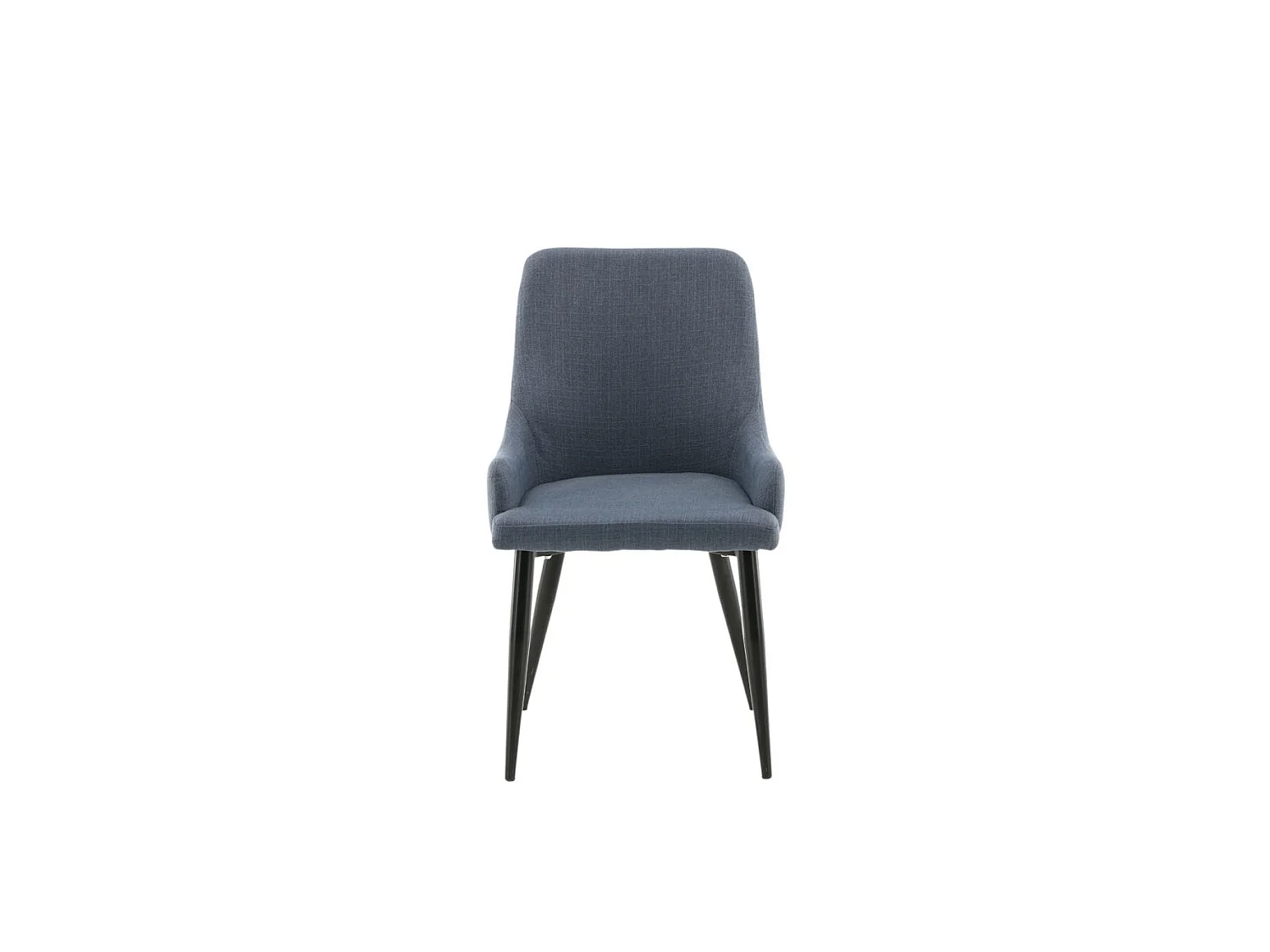 Plaza Chaise de salle à manger, bleu, noir.