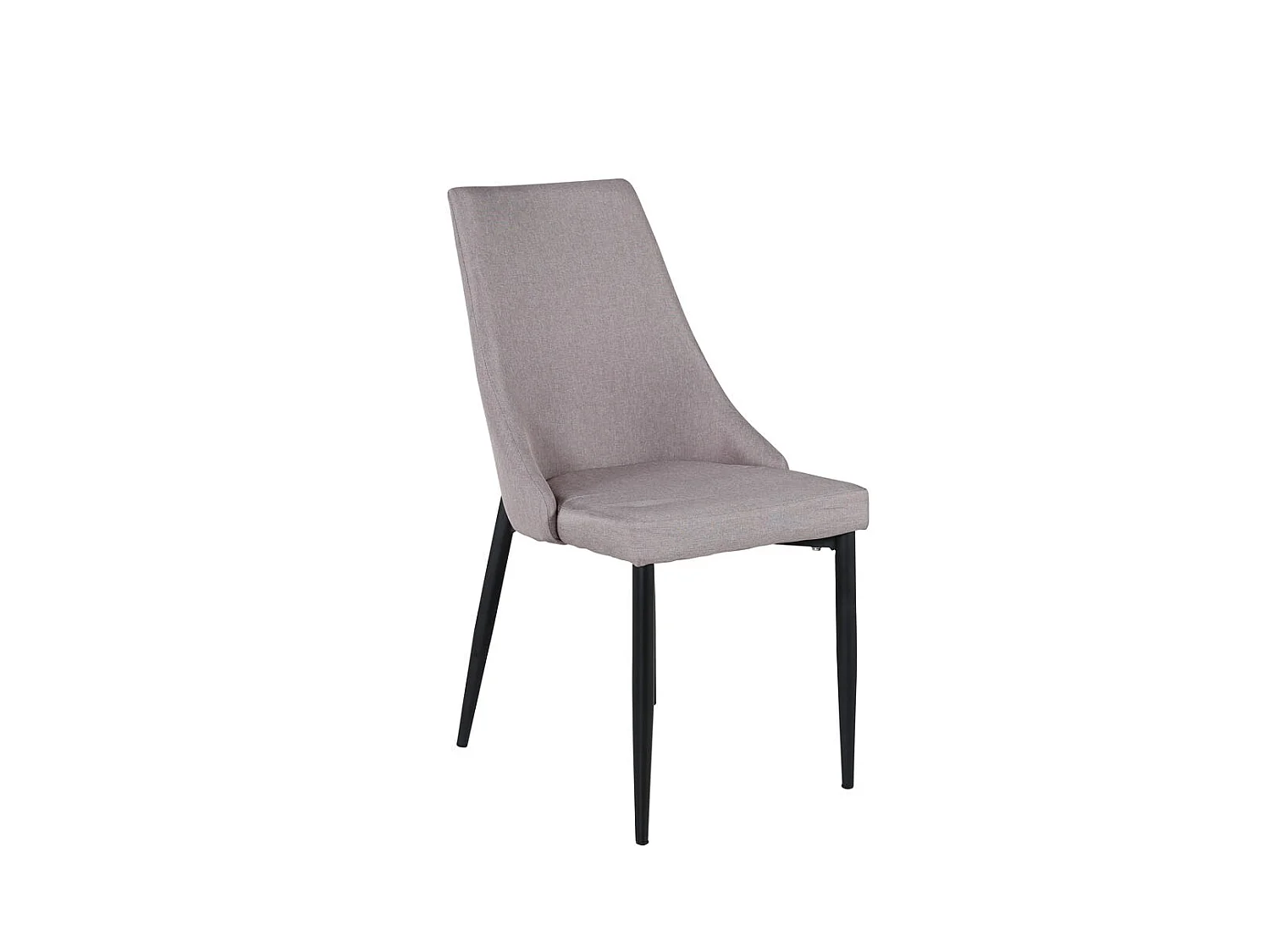 Leone2.0 Chaise de salle à manger, gris, noir.