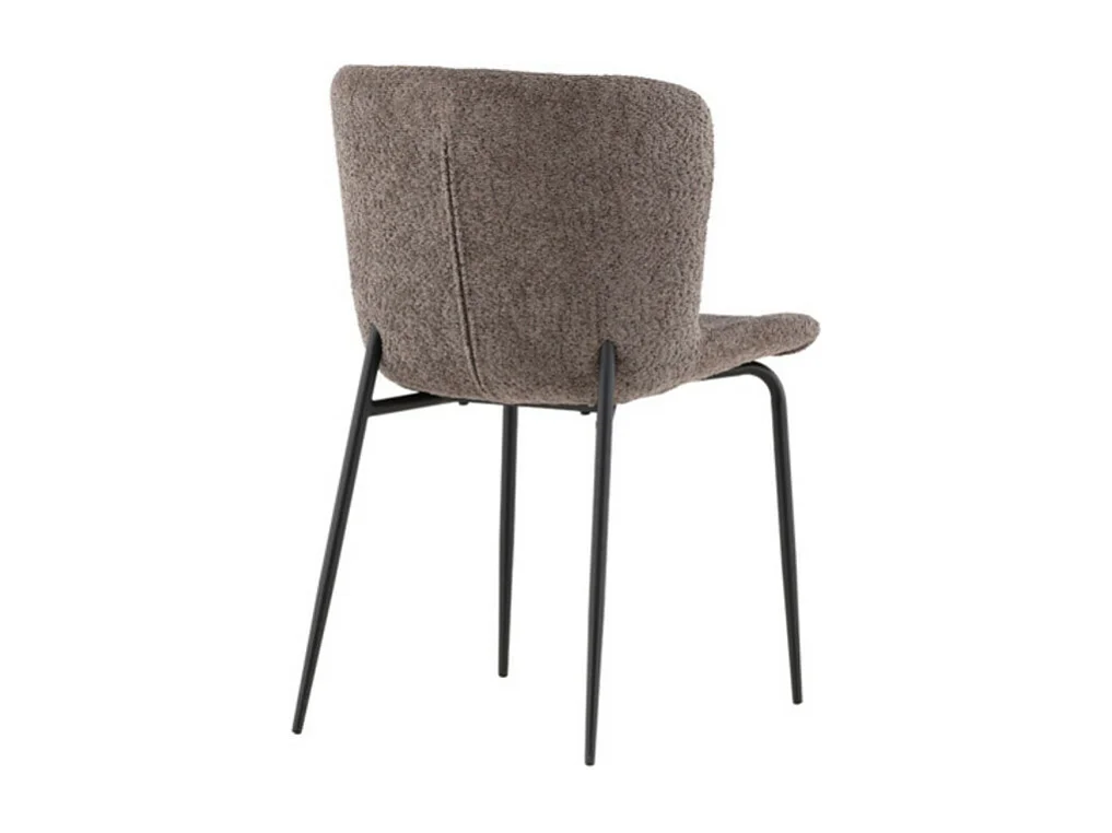 Modesto chaise de salle à manger marron.