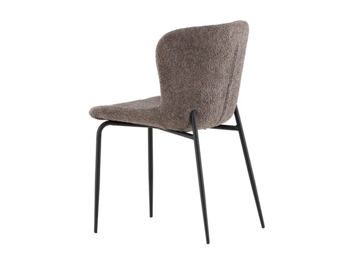 Modesto chaise de salle à manger marron.