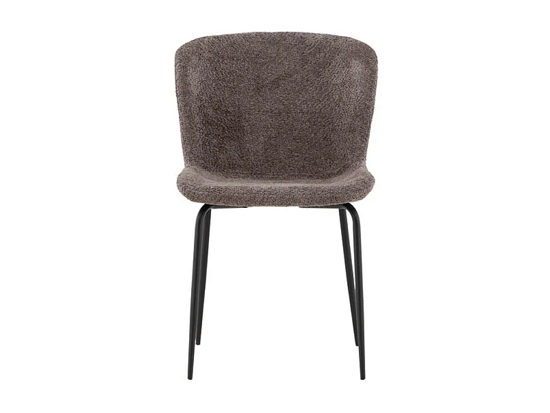 Modesto eetkamerstoel bruin.