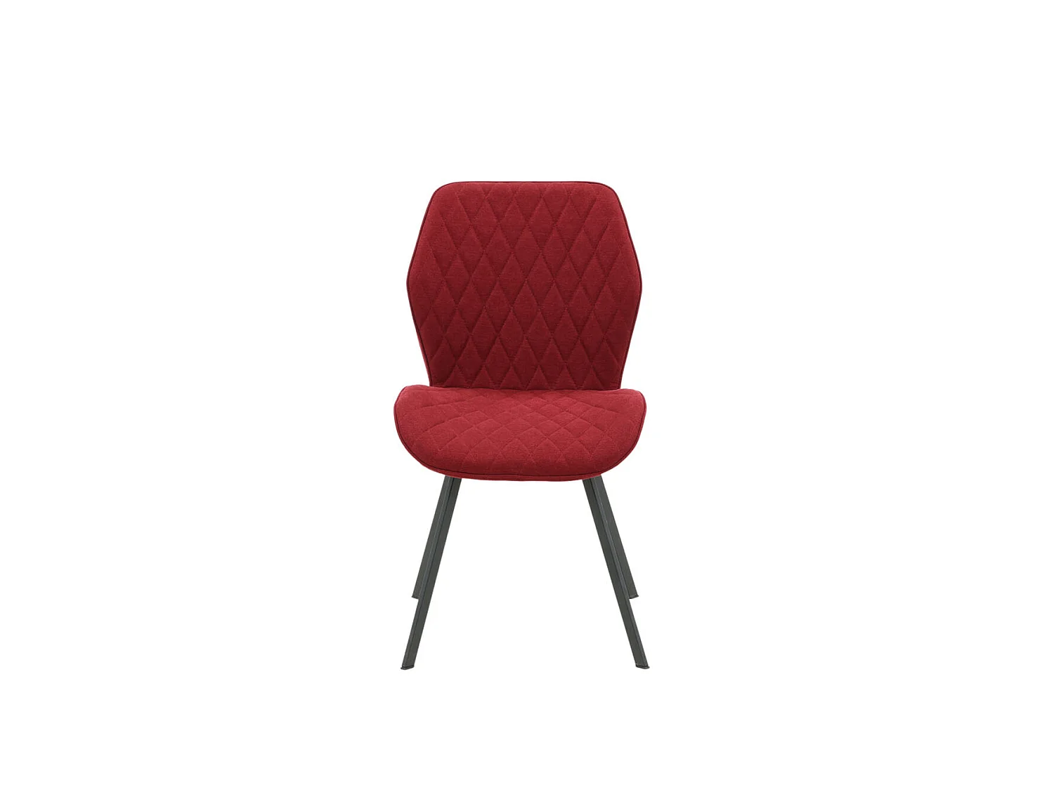Gemma Chaise de salle à manger rouge.
