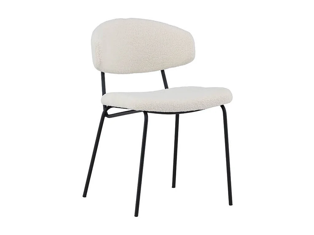 Chico chaise de salle à manger blanc.