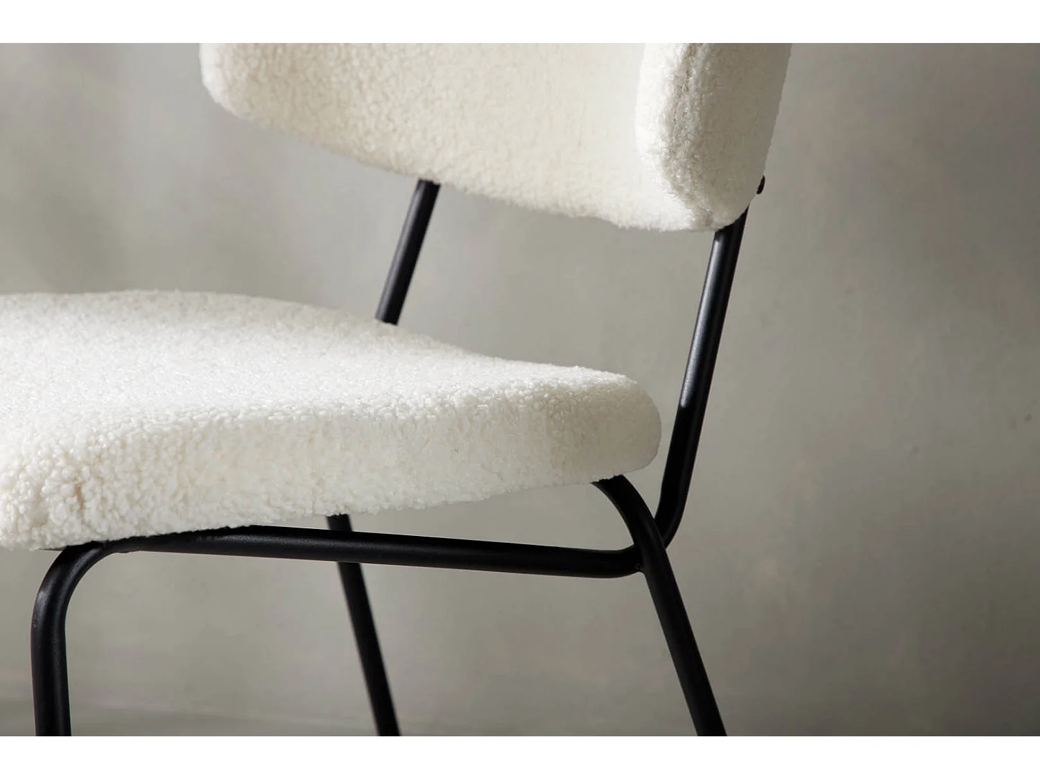 Chico chaise de salle à manger blanc.