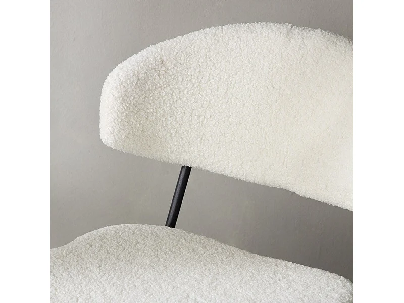 Chico chaise de salle à manger blanc.