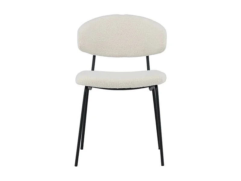 Silla de comedor Chico blanca.