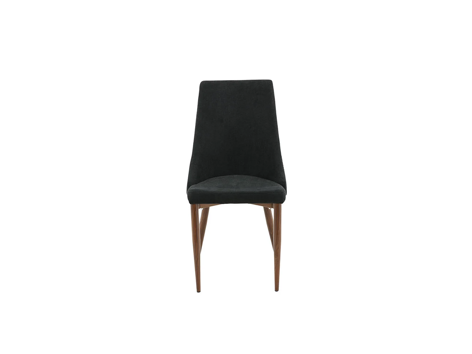Leone Chaise de salle à manger, noir.
