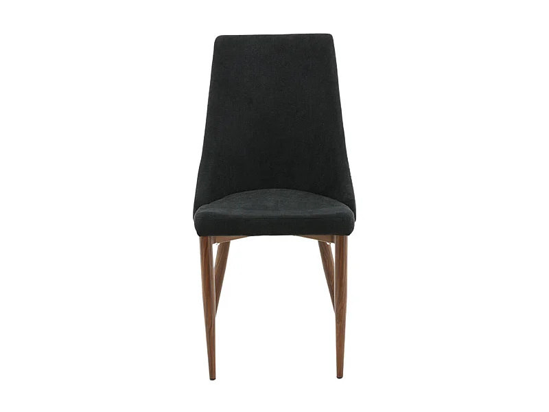 Leone Chaise de salle à manger, noir.