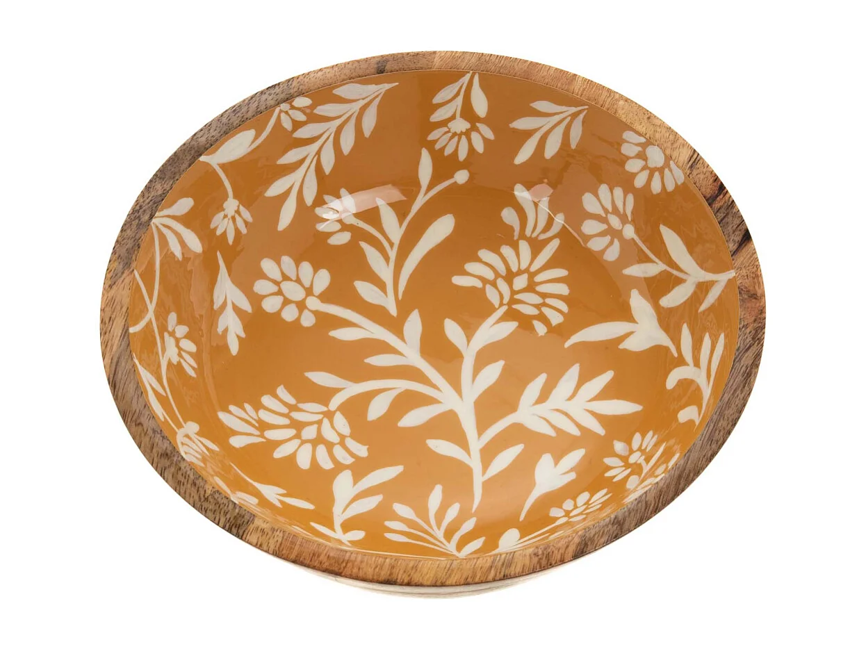 Saladier en bois de manguier 25 cm Capucine