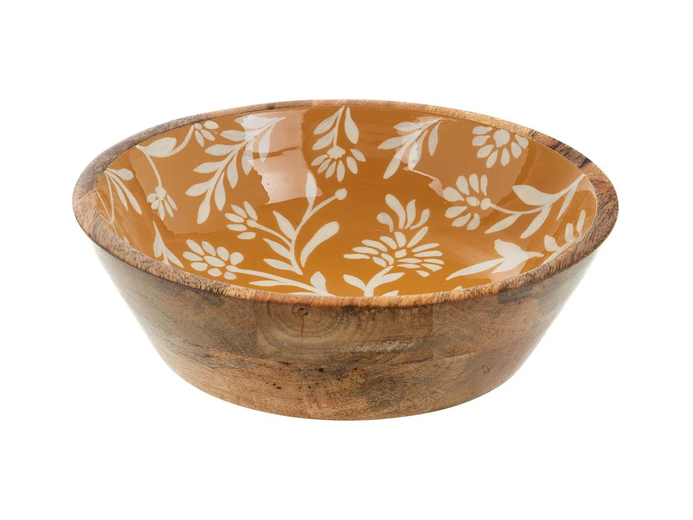Saladier en bois de manguier 25 cm Capucine