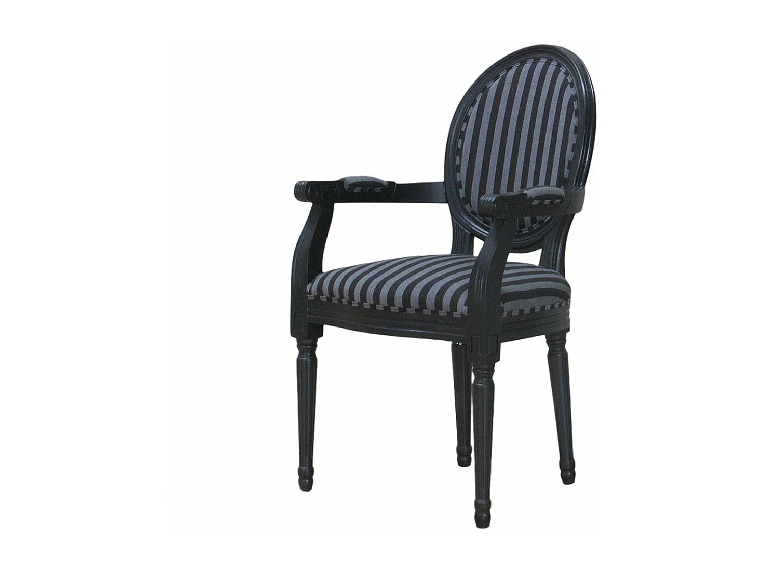 Amaretta Ensemble de salle à manger 100x180/280, 2 extensions inclues, noirs m 2+6 chaises rococo vintage noir/noir.